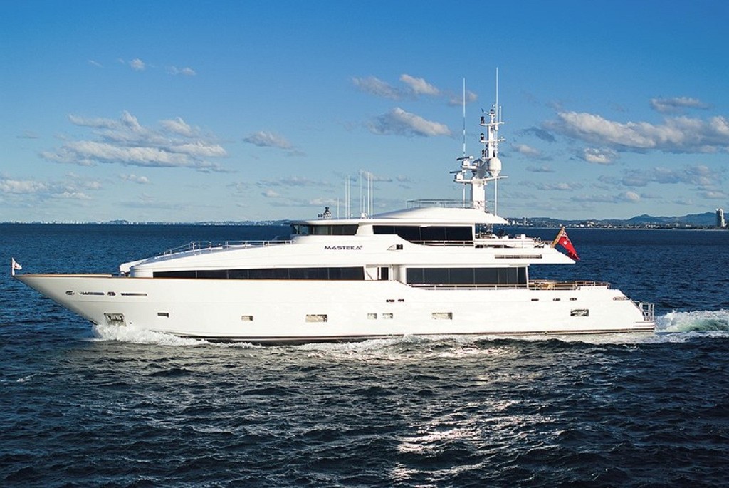 'Masteka 2' the magnificent, 122-feet of sheer sea-going luxury. © Image supplied .